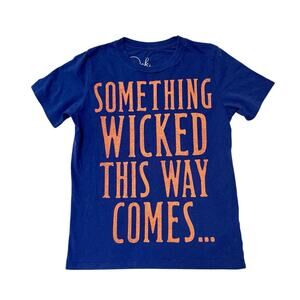 Peek MacBeth Shakespeare Something Wicked Tee Size 6/7